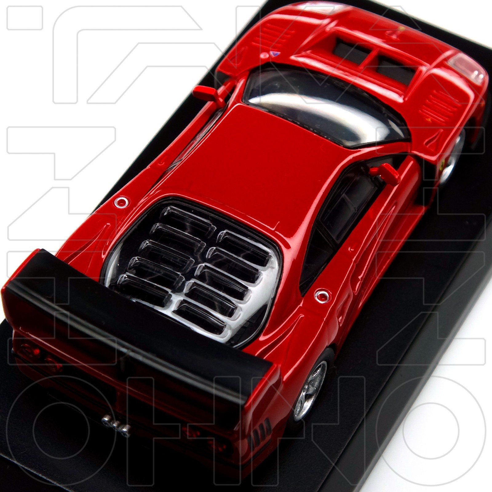 Ferrari F40 GTE 1995 KYOSHO 1:64 Collection 8 Rosso Corsa Red Pininfarina USED