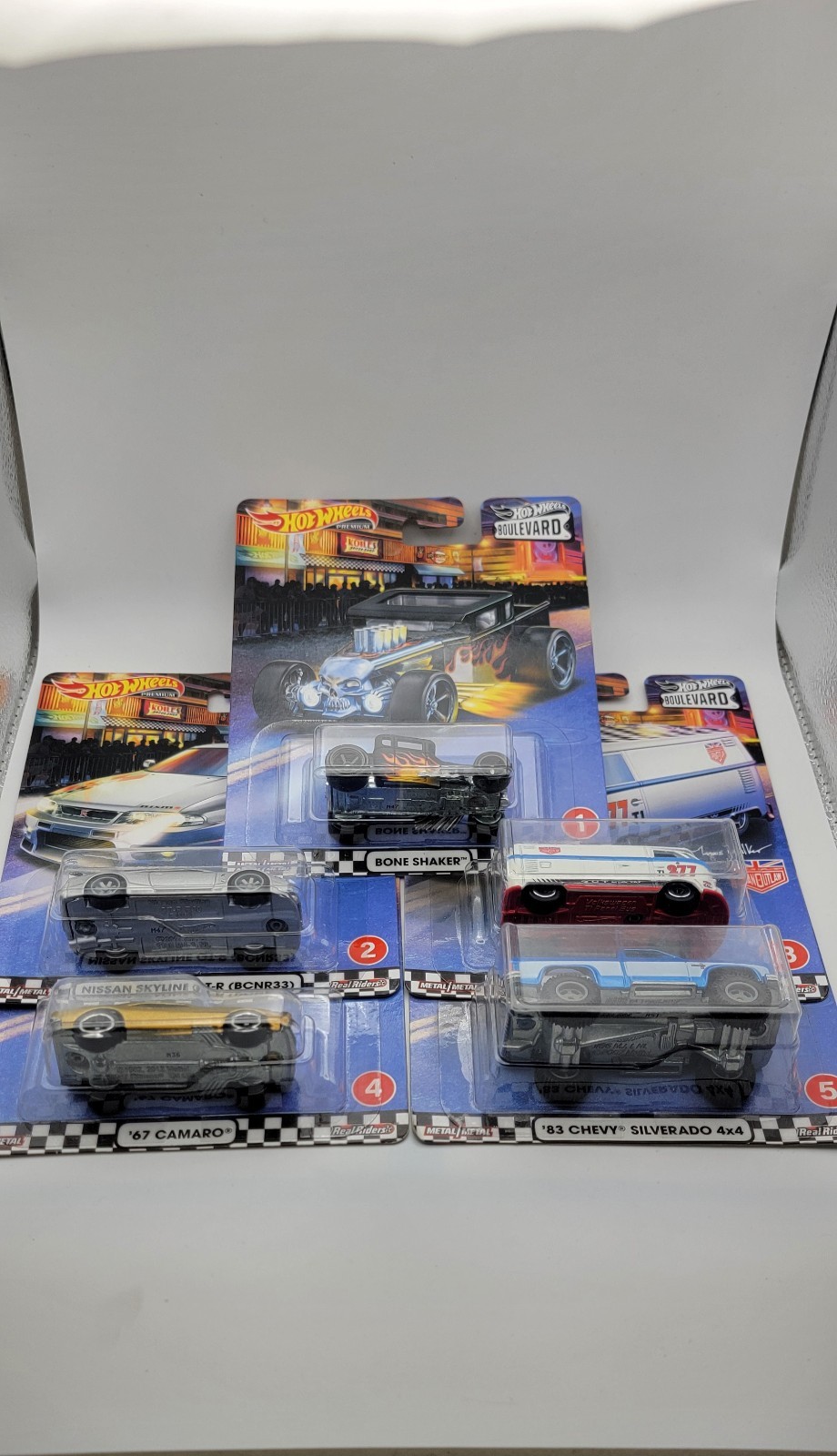 Hot Wheels 2019 Boulevard Set #1-5 Full Set [READ DESCRIPTION]