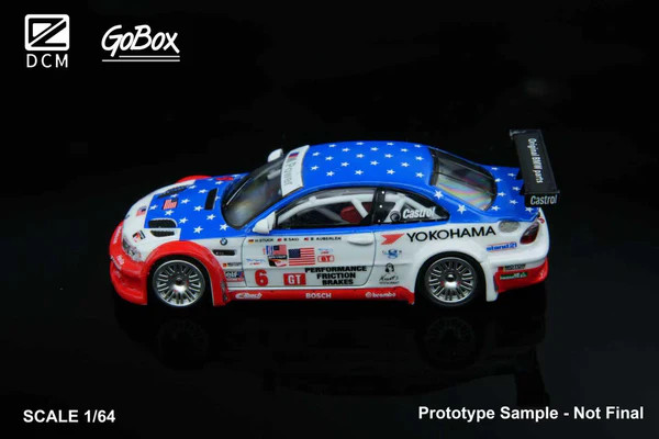 DCM X GOBOX 1:64 BMW M3 GTR E46 Flag Yokohama #6