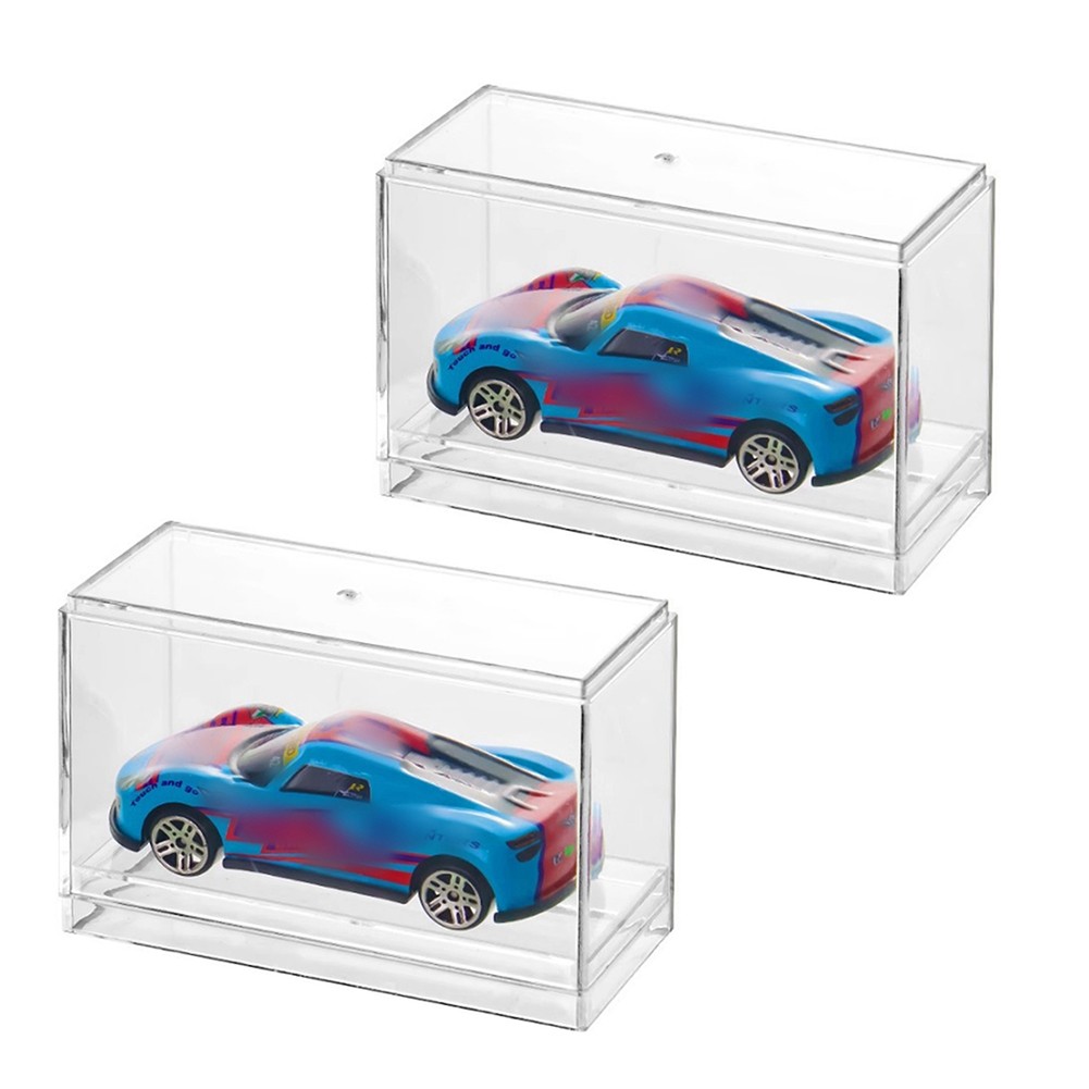Acrylic Display Case Storage Box Organizer for Hot Wheels Model Car 1/64 Scale