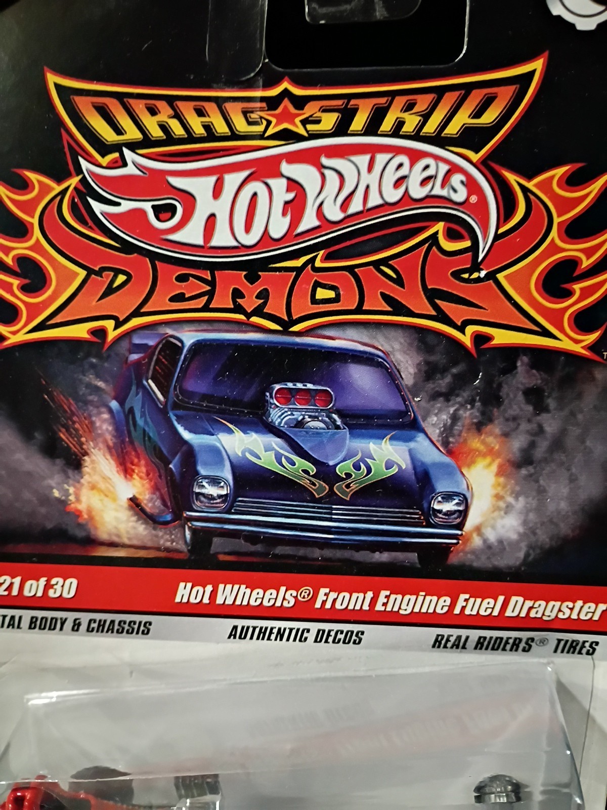 2009 Hot Wheels Drag-Strip Demons/Front Engine Fuel Dragster 21 of 30