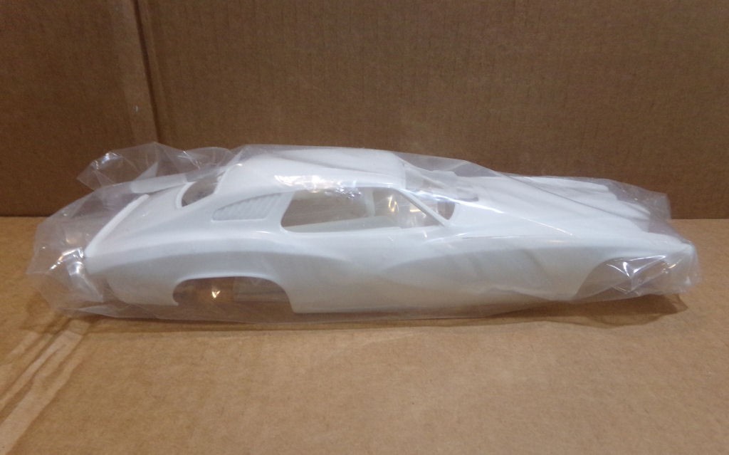 Mickey Tohmpson Marines Grand Am Revell 1/16 Scale Model Car F/C BODY w/Glass!