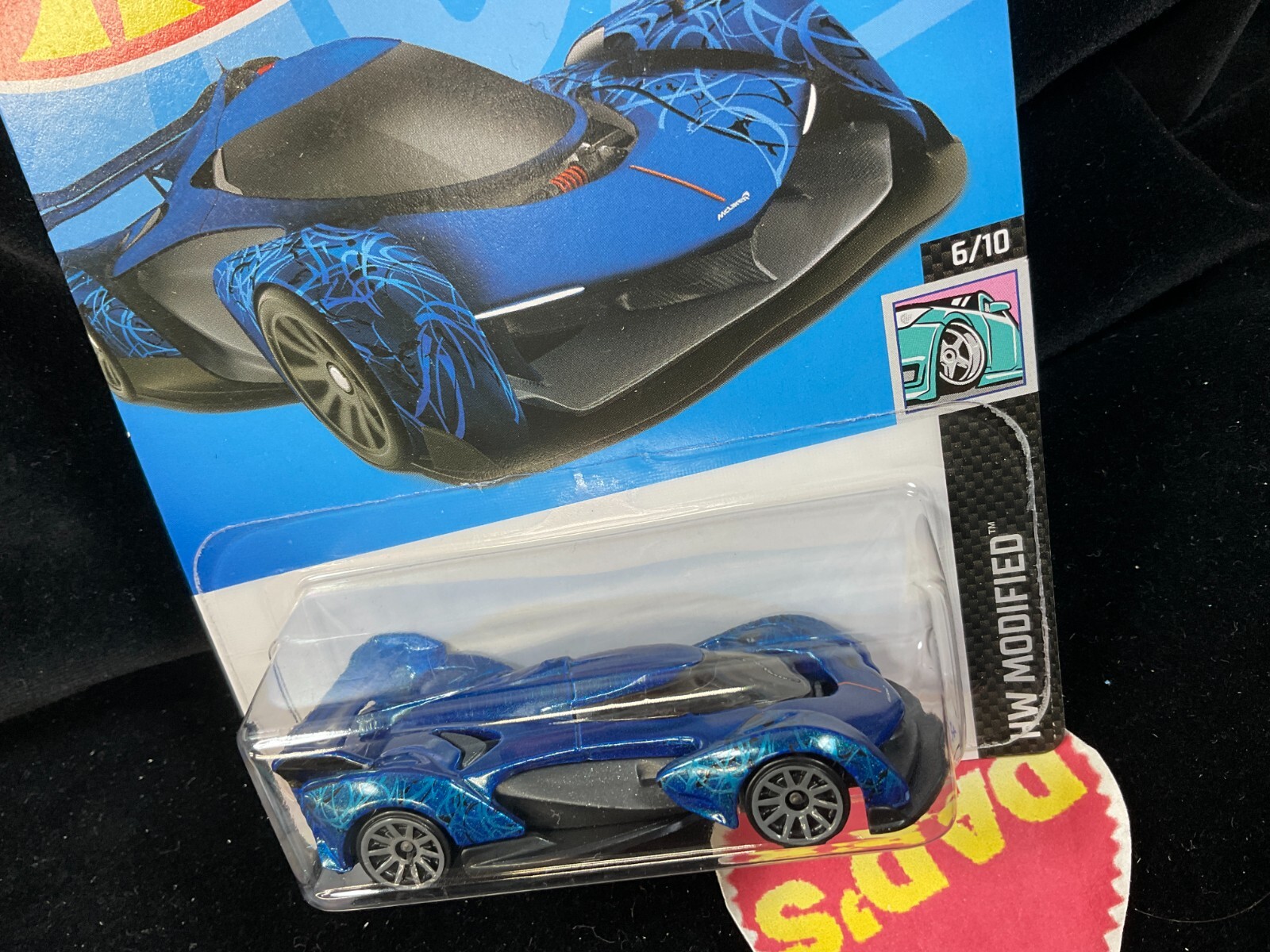 2024 Hot Wheels McLaren Solus GT Metallic Blue, Licensed #70, Combo Ship Read