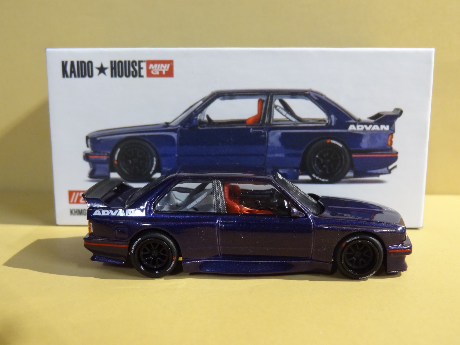 KAIDO HOUSE x MINI GT – PURPLE – BMW M3 KAIDO GT V2 #KHMG216 -SEALED