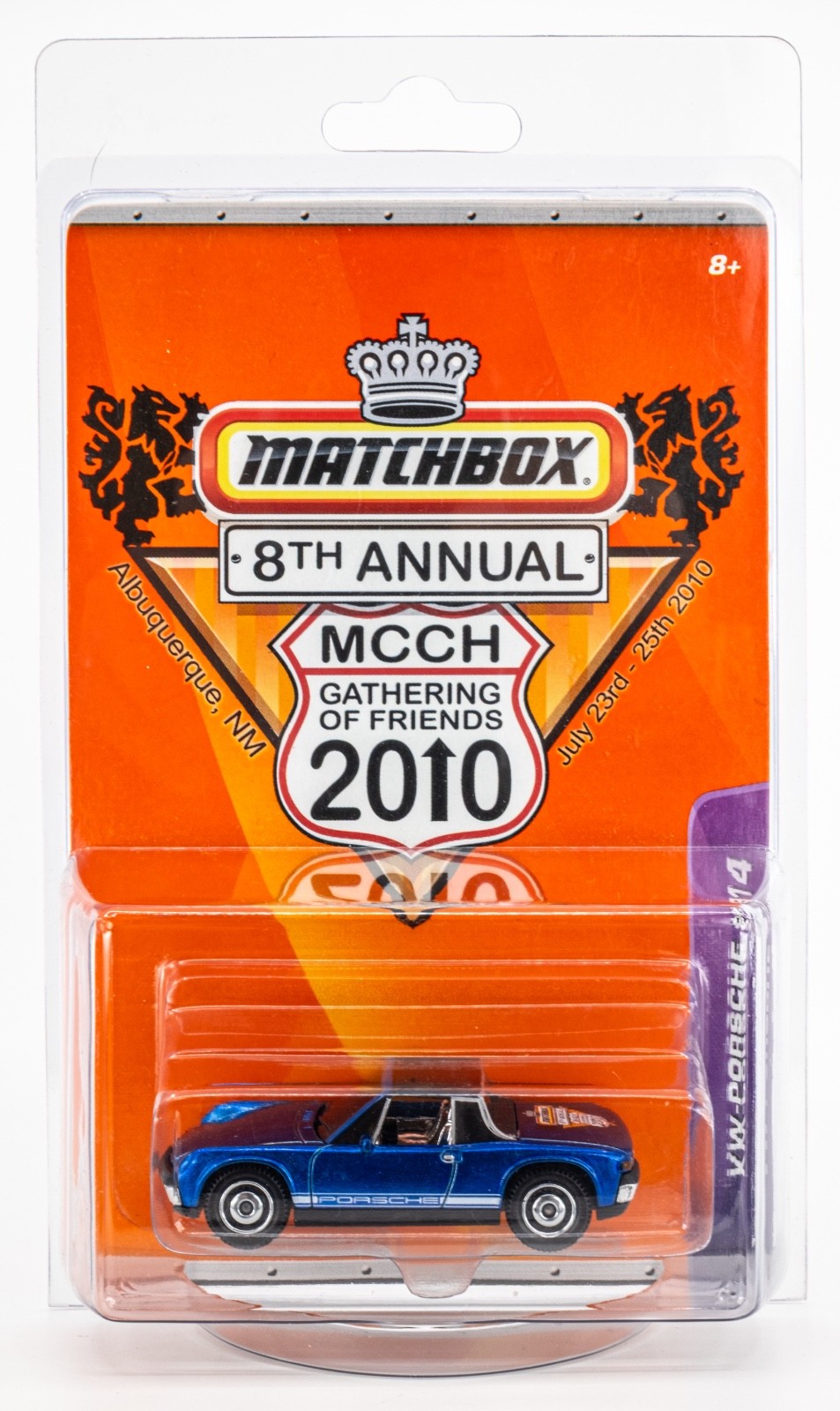 2010 Matchbox 8th Annual MCCH Gathering ’71 VW-Porsche 914 ELECTRIC BLUE | FSC