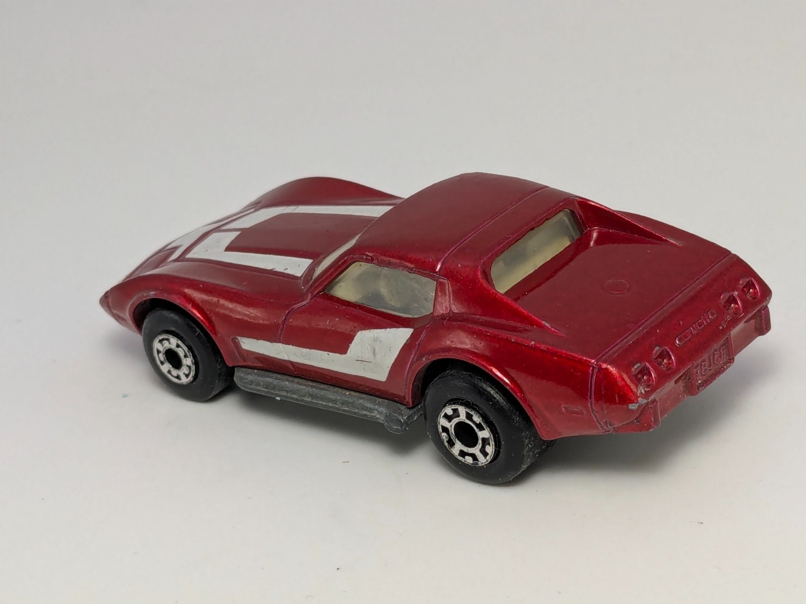 Vintage 1976 Matchbox Superfast Lesney Red Corvette Stingray Car No. 62