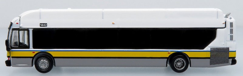 NFI Xcelsior XN40 Transit Bus: Yellow Stripe 1:160 (N Scale)