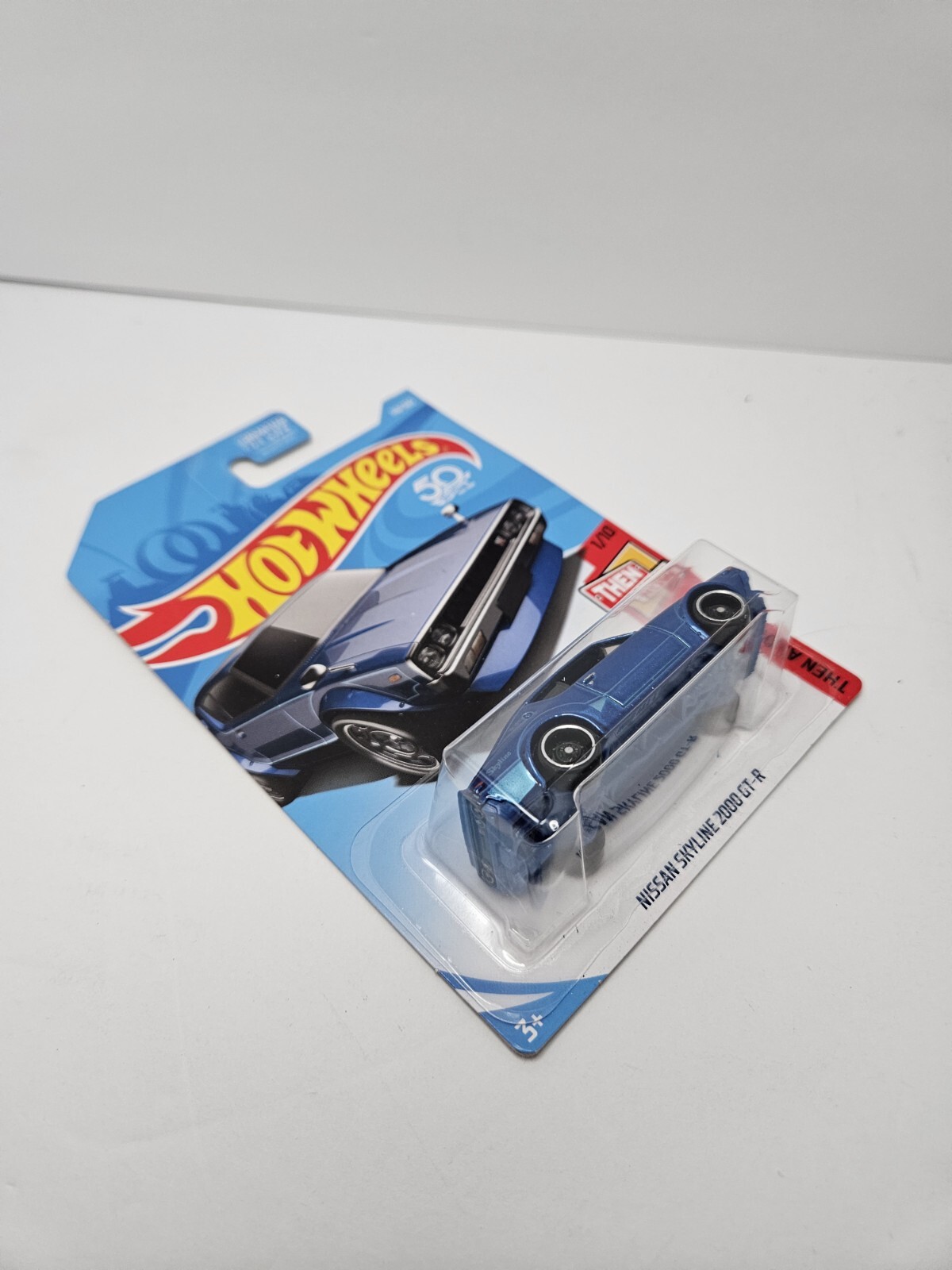 Hot Wheels Then and Now Nissan Skyline 2000 GT-R Blue 118/365