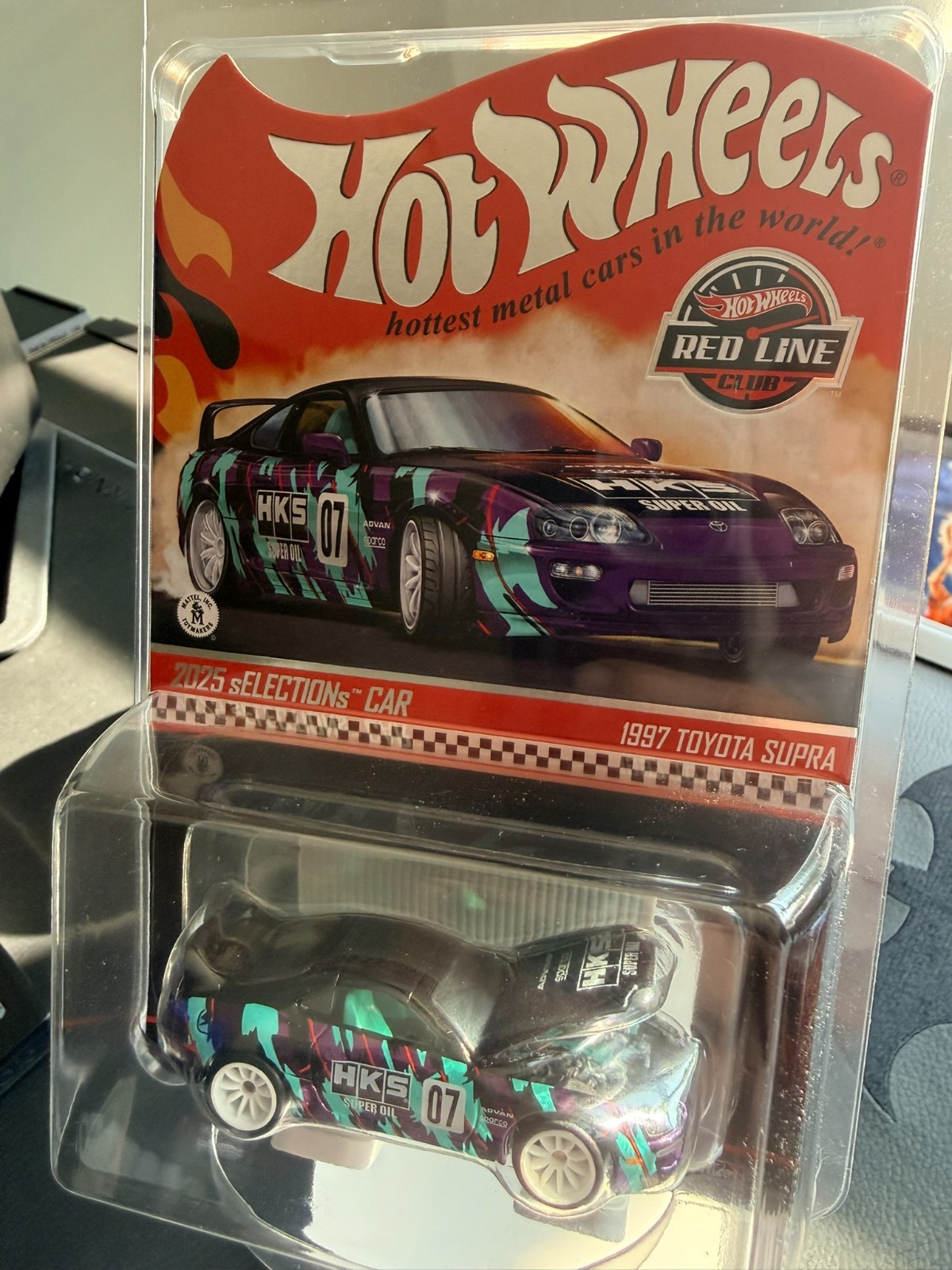 Hot Wheels RLC Red Line Club Selections Set – 1997 Toyota Supra & 1993 Ford Must