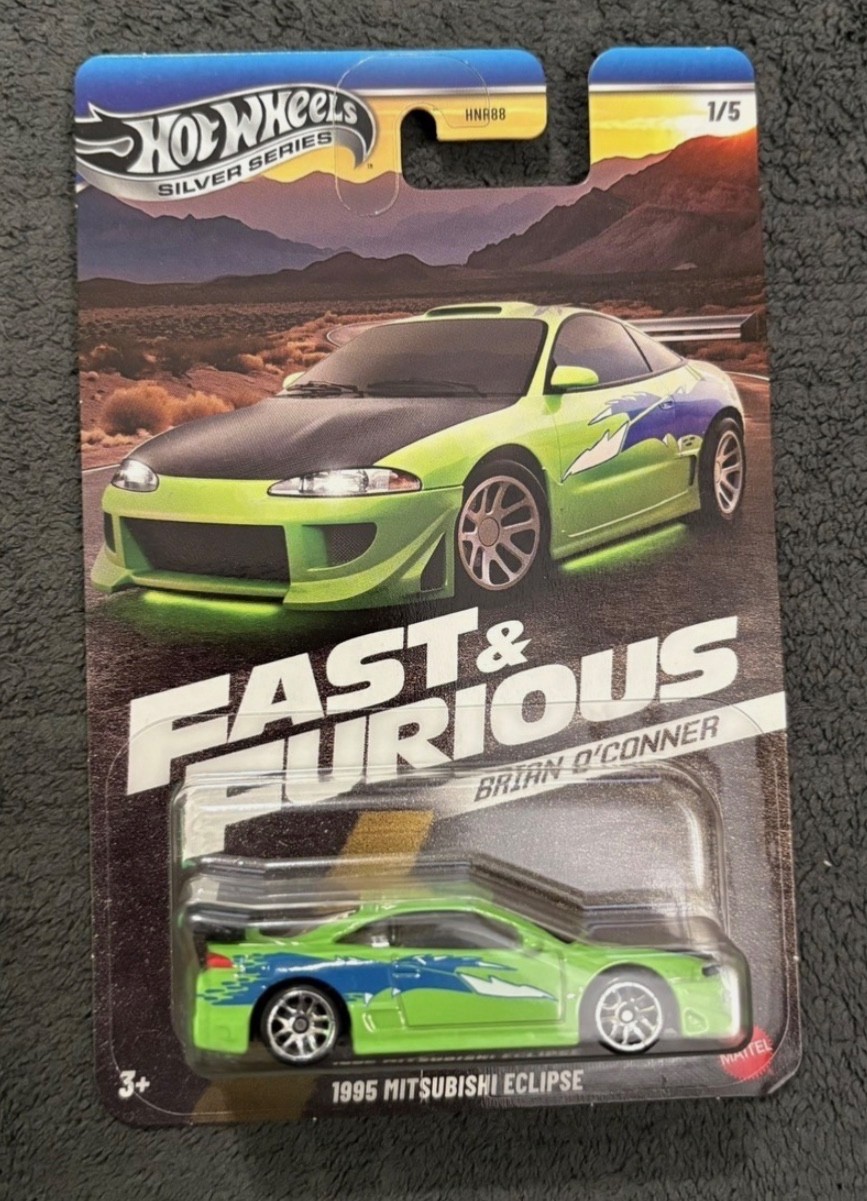 Hot Wheels Fast & Furious Brian O’Conner 1/5 1995 Mitsubishi Eclipse