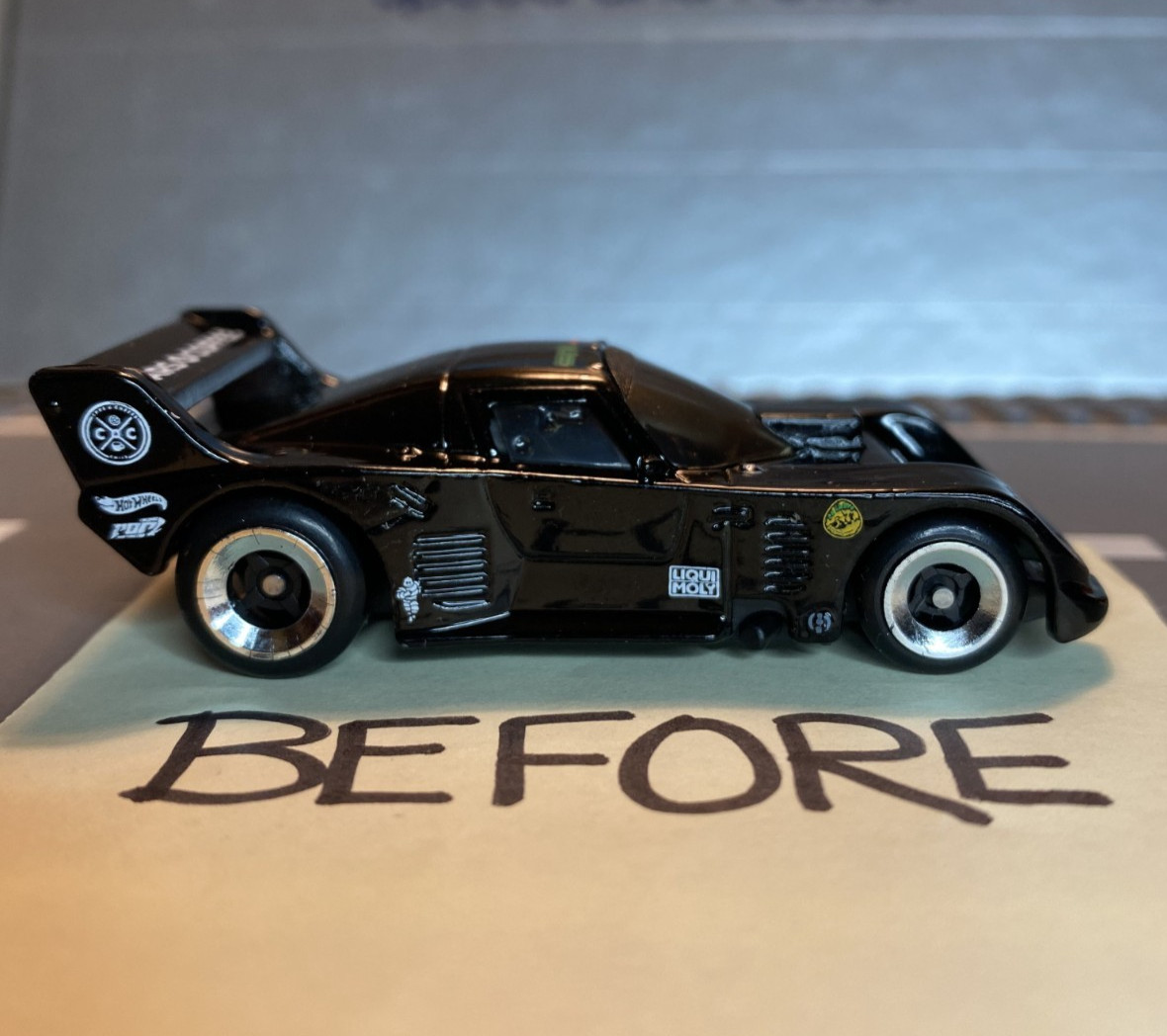 Hot Wheels LEGENDS TOUR WINNER 2/5 La Liebre CUSTOM Super Real Riders Wheel Swap
