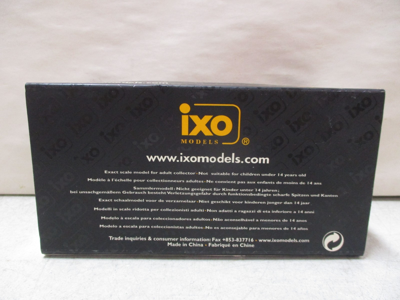 IXO Models 2001 BMW M3 GTR V8 Jonsson and Auberlen 1/43