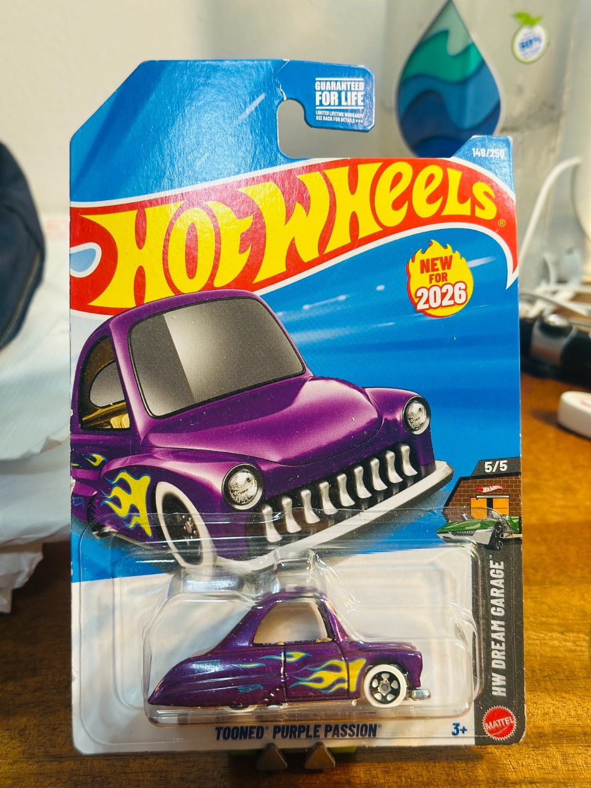 Hot Wheels Tooned Purple Passion HW DREAM GARAGE