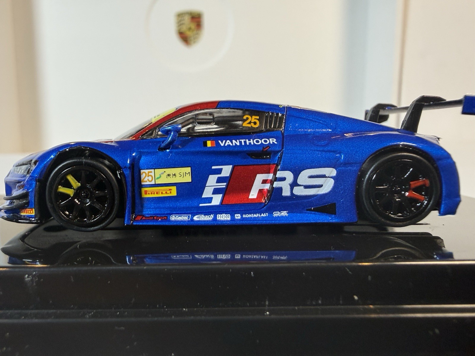 🔥64 Para 1:64 AUDI R8 LMS 2019 FIA Macau GT World Cup Audi Sport Team WRT #25🔥