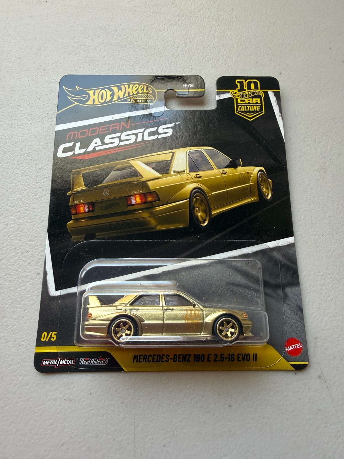 Hot Wheels Modern Classics Mercedes Benz 190E Chase BM1