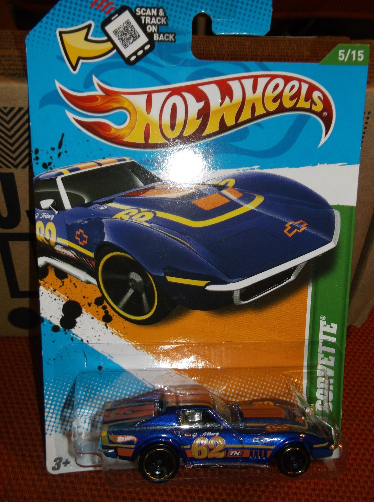 Hot Wheels 2012 Treasure Hunt Series 69 Corvette Limited Edition # 5 of 15