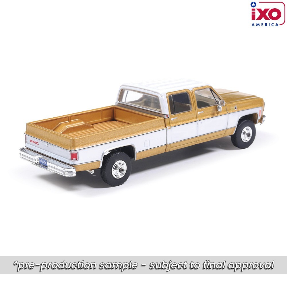 2026 IXO America 1:64 Yuba Gold 1975 GMC SIERRA CLASSIC Pickup Truck #IA64012