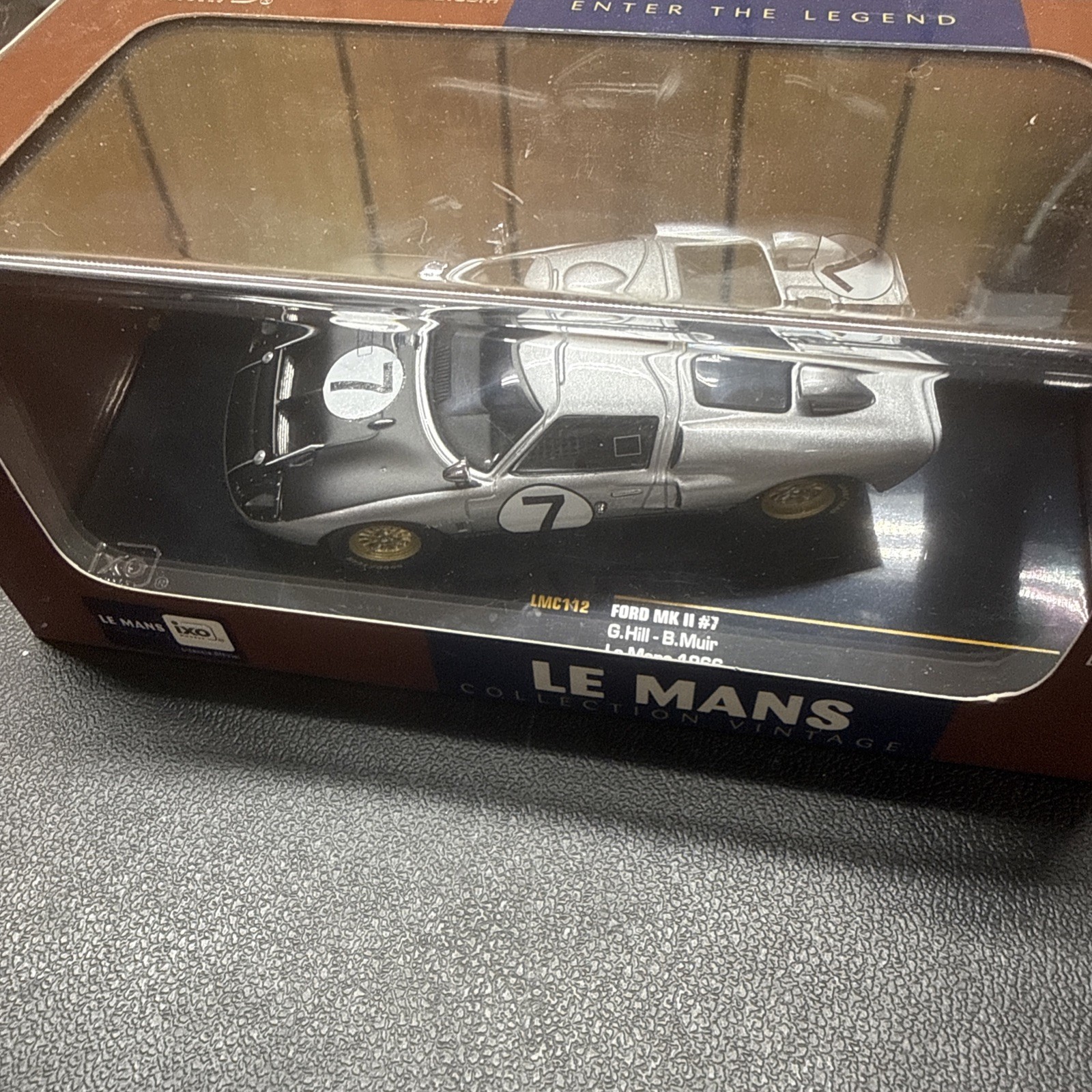 IXO Models Ford MKII #7 Hill/Muir Le Mans 1966 LMC112 Die Cast 1:43 NIB