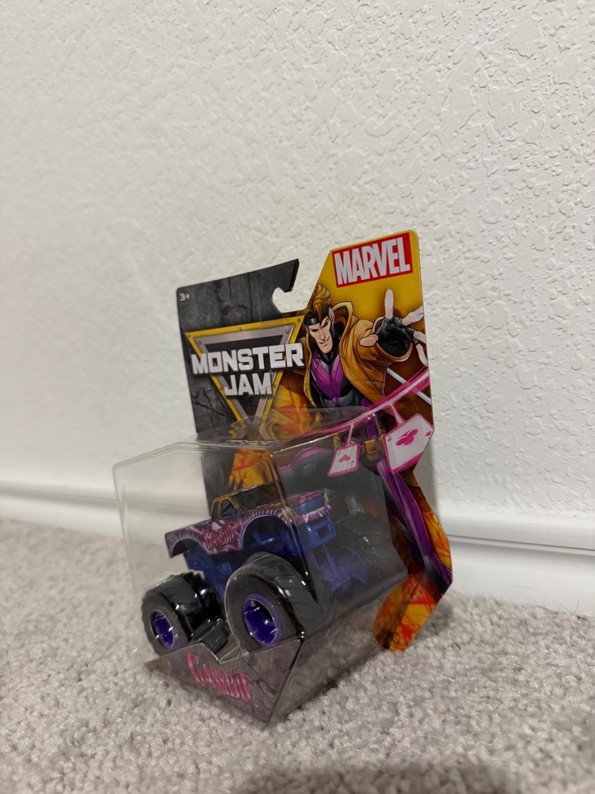 Monster Jam Series Marvel Gambit X-Men 1/64 Diecast Truck 2026 Spinmaster