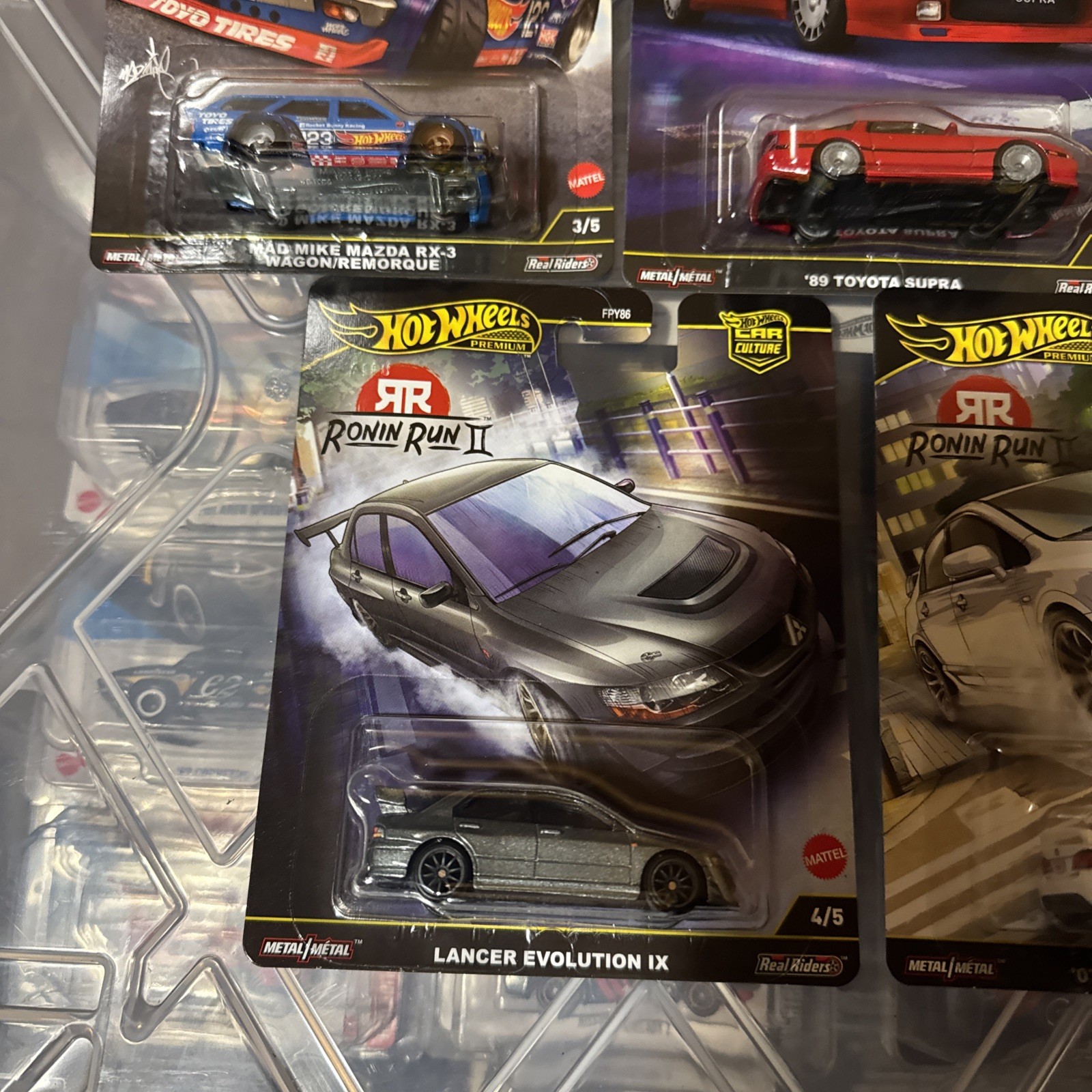 2025 Hot Wheels Car Culture Ronin Run 2 – SET OF 5