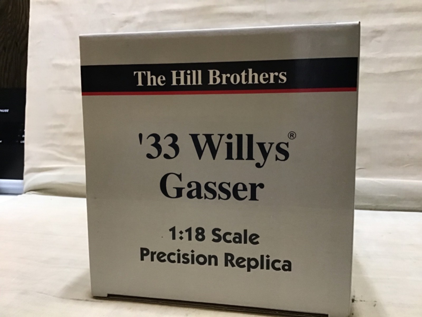 HILL BROTHERS RED BARRON 1933 WILLYS GASSER 1/18 PRECISION MINIATURES NHRA PRM09