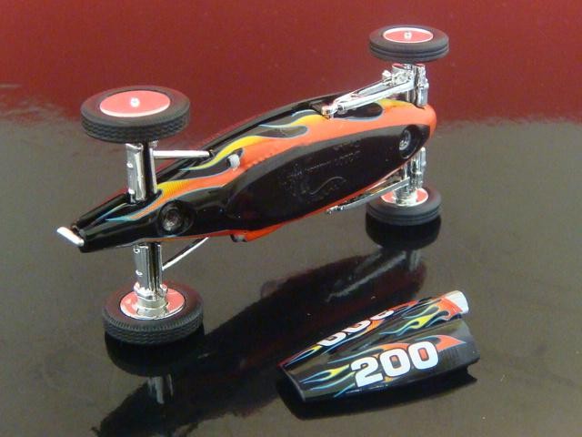 Vintage Racing 1948-1950 Belly Tank Flathead V8 Dry Lake Lakester 1/64 Scale J