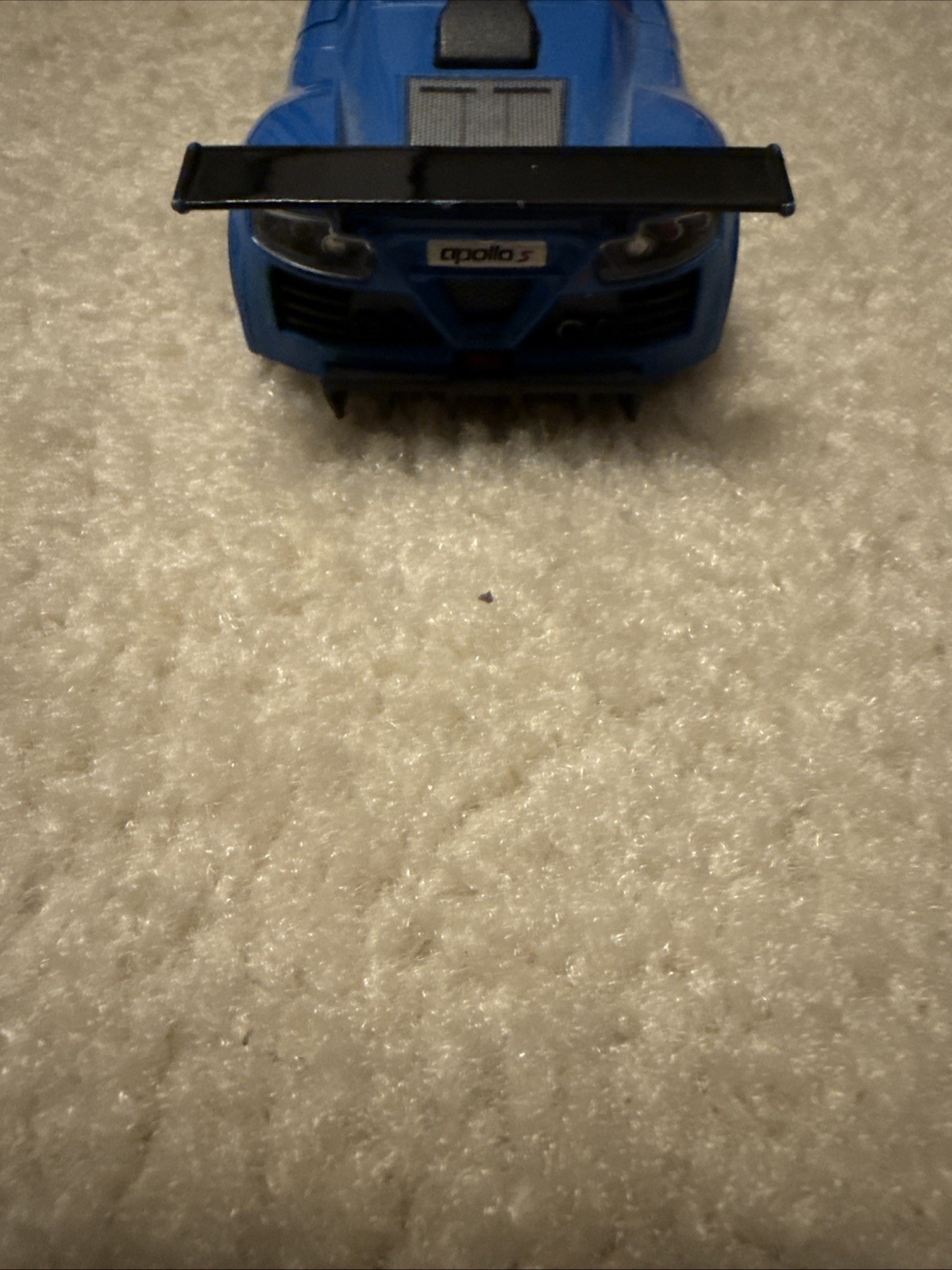 Toy Apollo Car Blue Colored Used Toy Collectible Car For Display.
