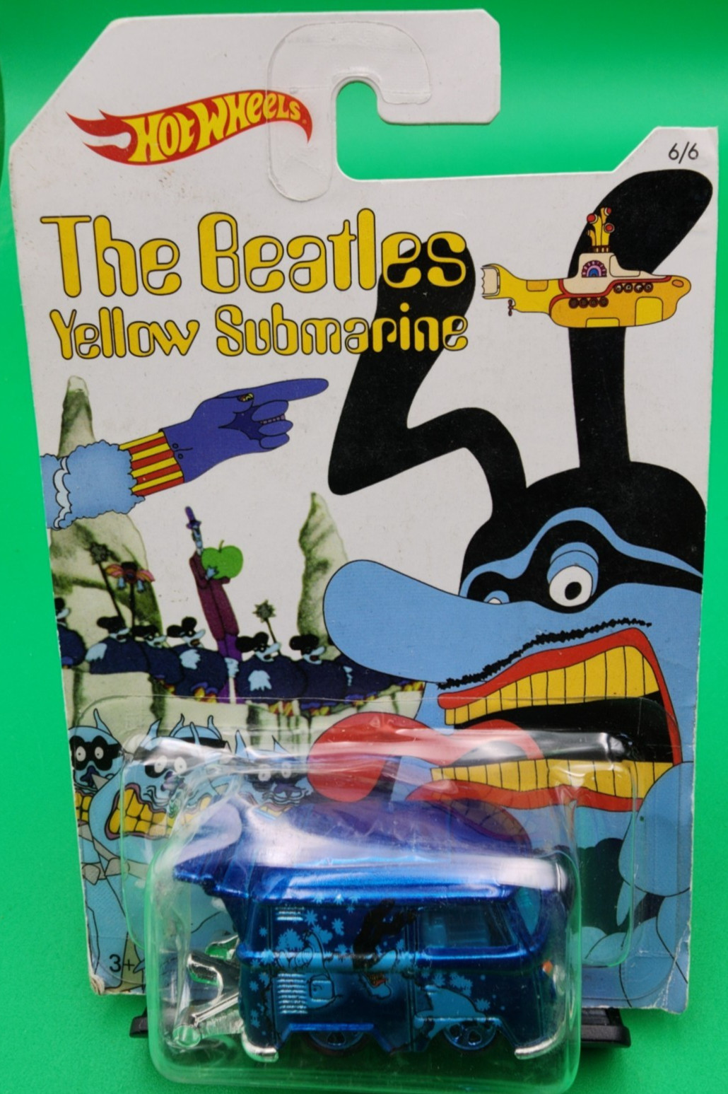 2016 Hot Wheels The Beatles Yellow Submarine [6/6] Blue Kool Kombi (12)