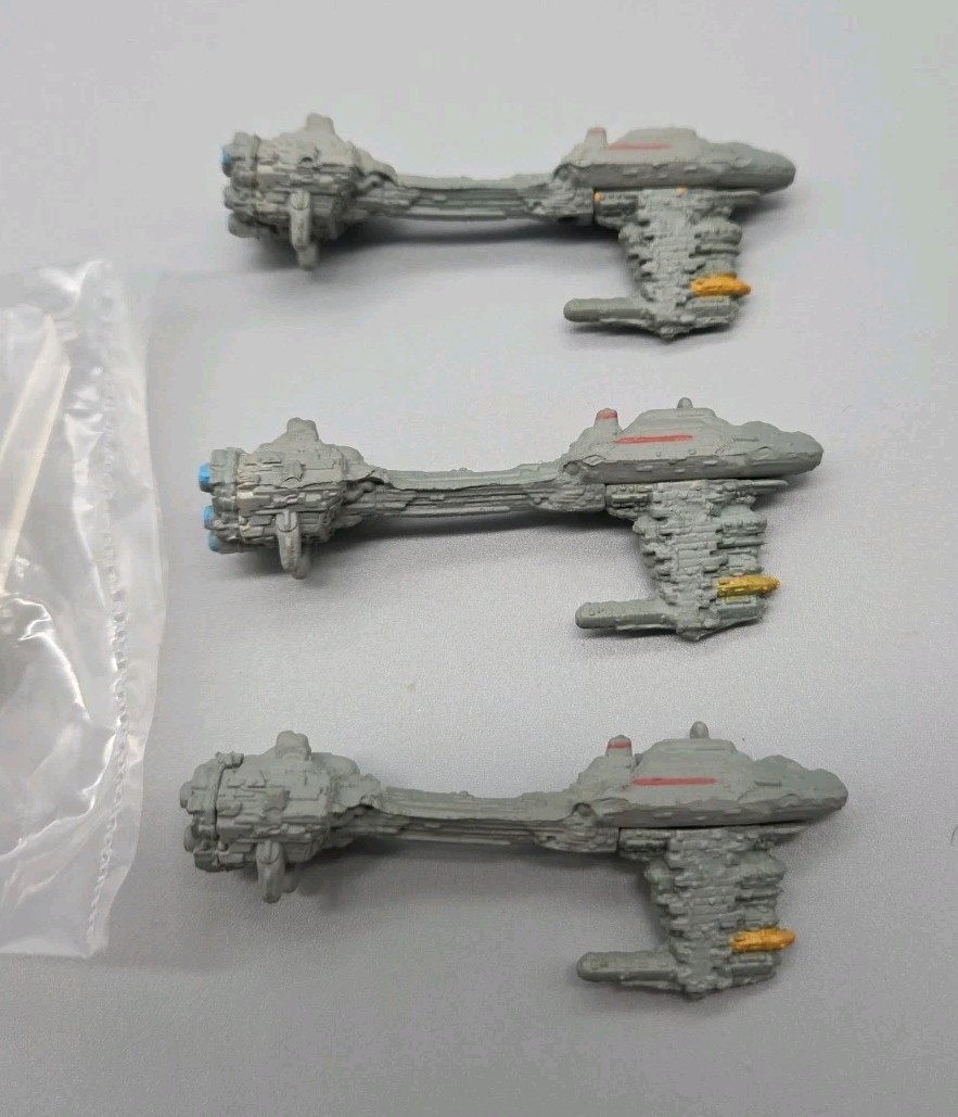Star Wars Galoob Micro Machines Rebel Medical Frigate with stand