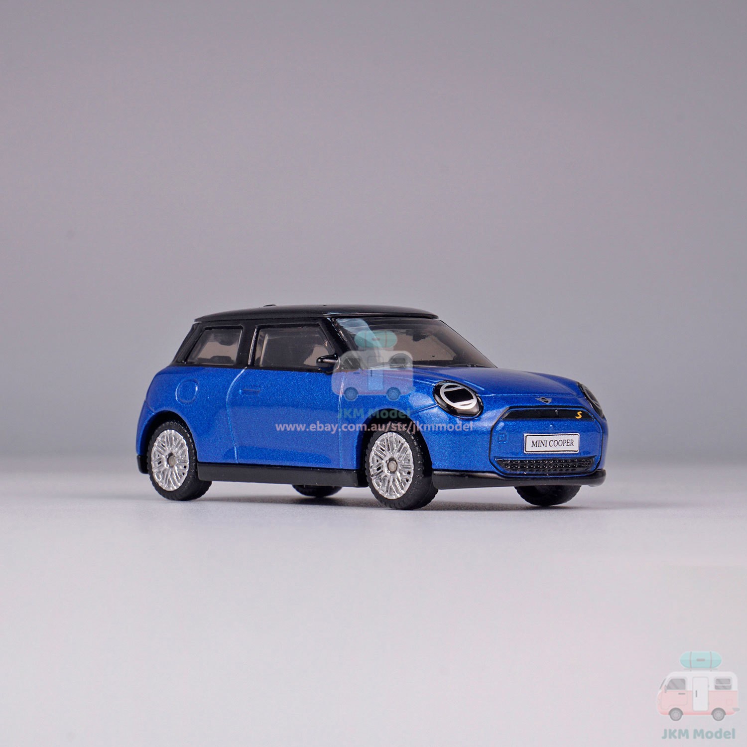 1:64 Mini Cooper S Model Car Alloy Diecast Toy Vehicle Collection Kid Gift Blue