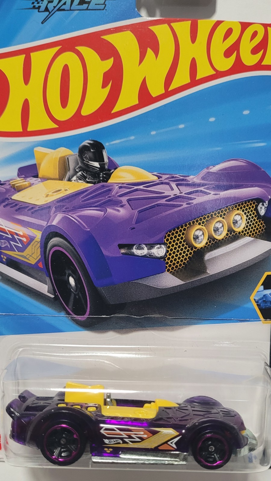2025 Hot Wheels Monteracer Clear Violet 63/250 Let’s Race Netflix Series 4/10