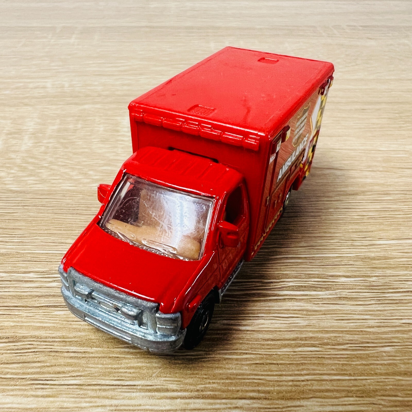 Ford E350 Ambulance 2009 MB771 Heroic Rescue 2014 Red Yellow Checker