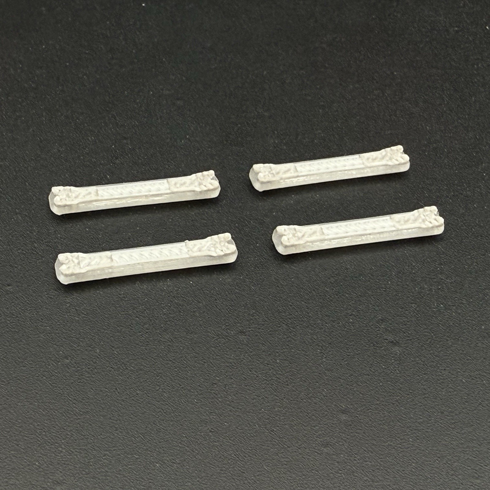 4 Pack 1/87 HO Scale Long Code 3 MX7000 Lightbar Police Fire Truck Ambulance