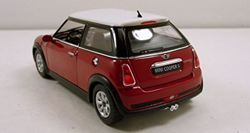 New 5″ Kinsmart Mini Cooper S Diecast Model Toy Car 1:28 Red