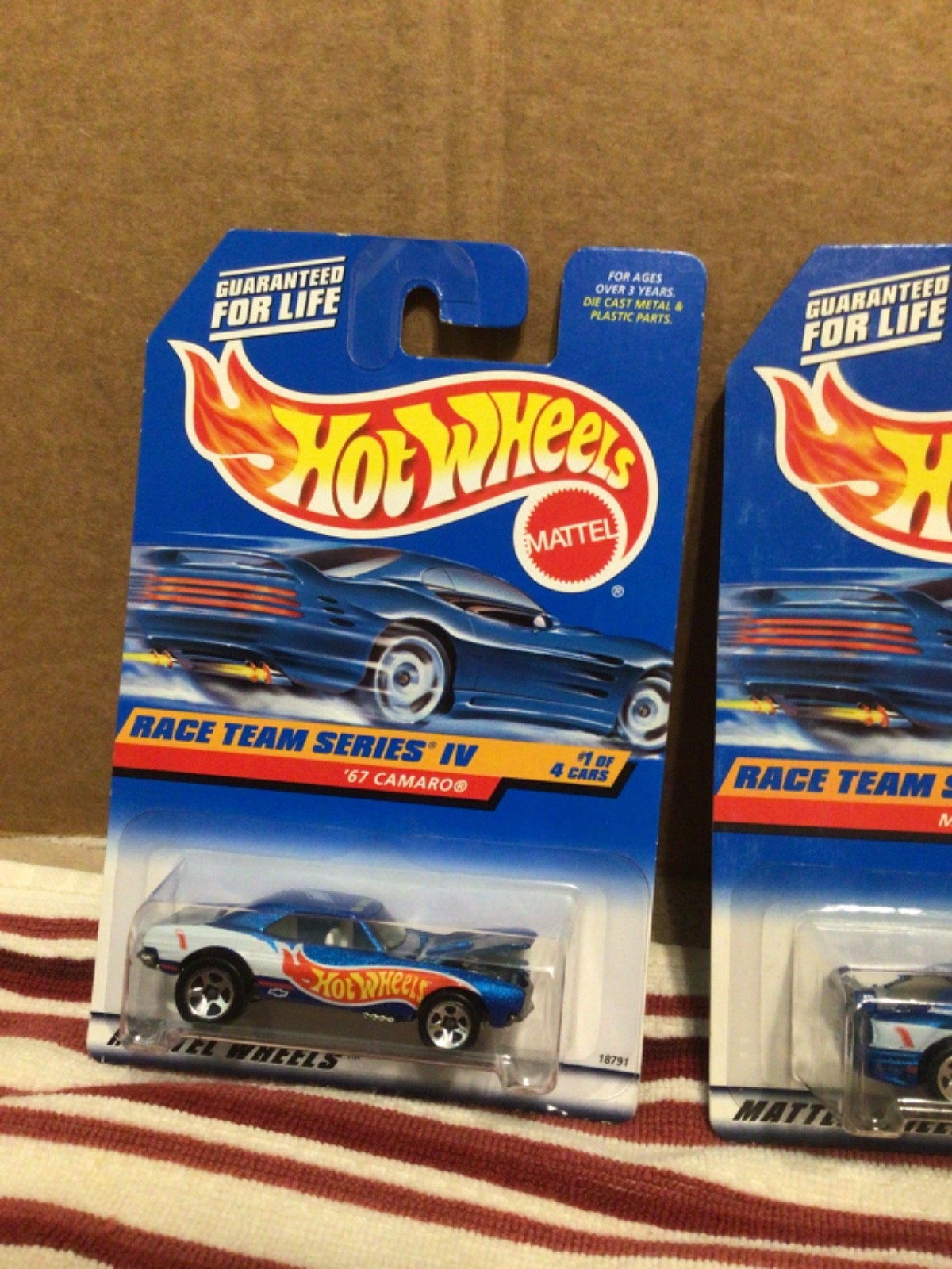 2026 Hot Wheels 1994,95,96,97, Race Team series complete sets of 4 see photos