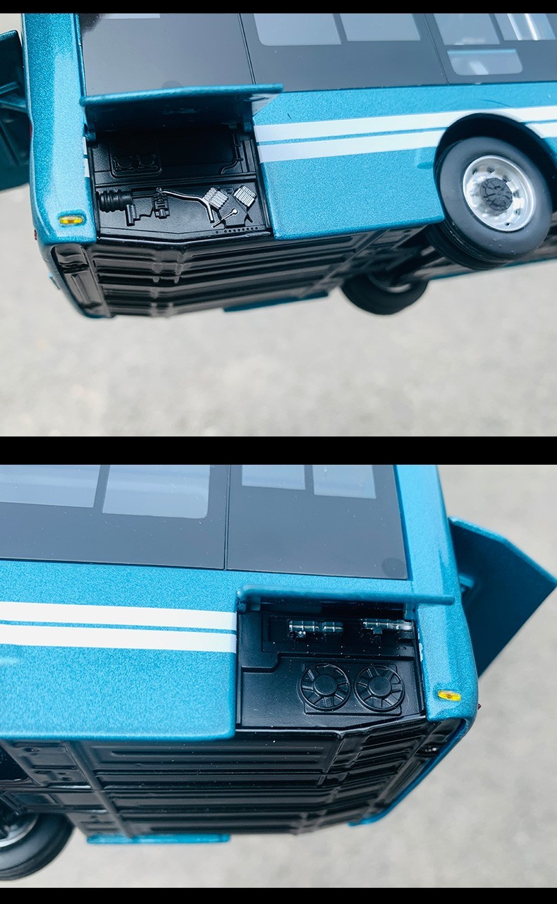 1:42 Original Model,Zhongtong City Bus LCK6126EVGRA1,Diecast Model for Display