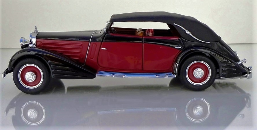 Classic Custom Built Metal Body Concept Model 1 Hot Rod 12 Race Car 24 18