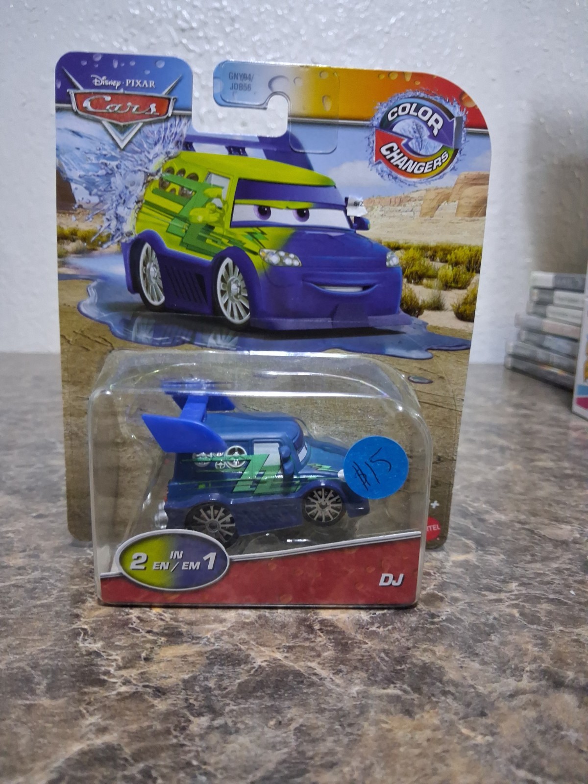 Disney Pixar Cars – DJ – Color Changers