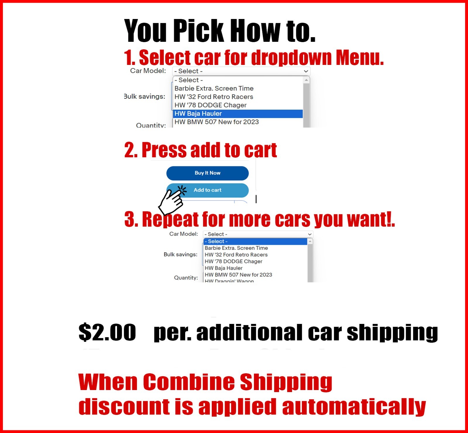 2025 HOT WHEELS & MATCHBOX TRUCKS. YOUR CHOICE. CURRENT MODELS. REF# 2025TRUCKS