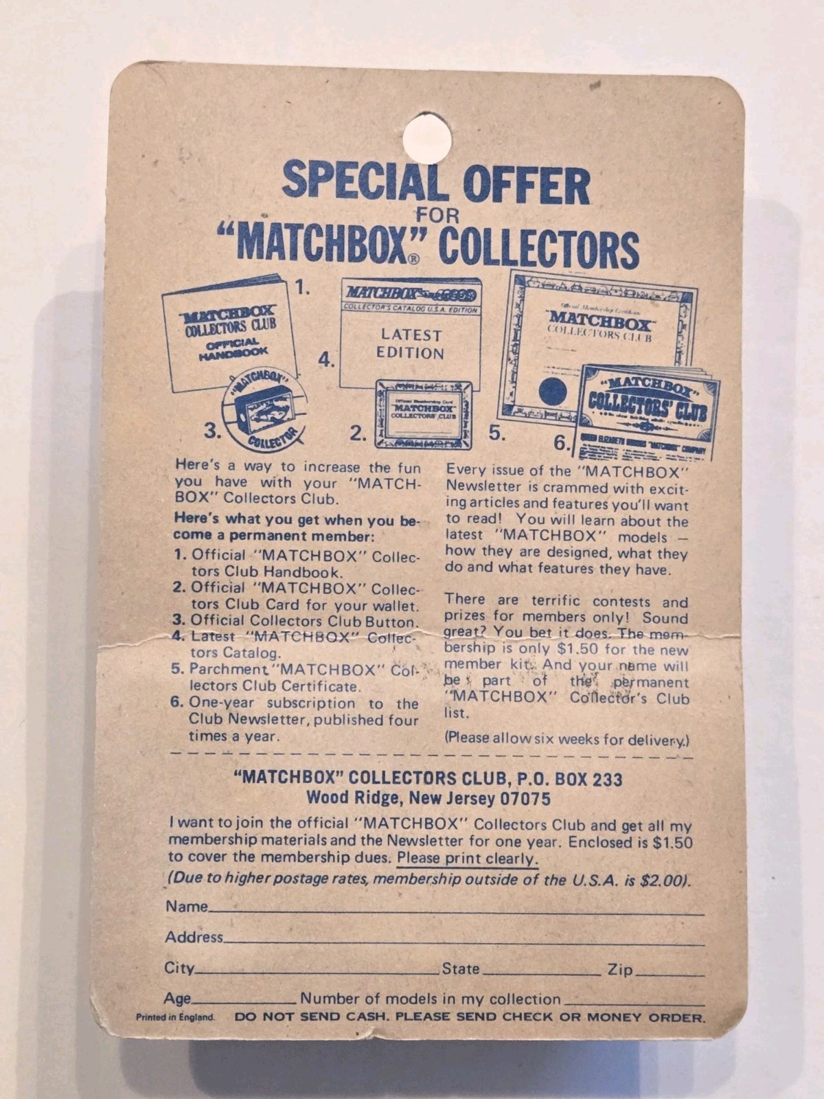 1971 MATCHBOX SUPERFAST #3 MONTEVERDI LESNEY ENGLAND