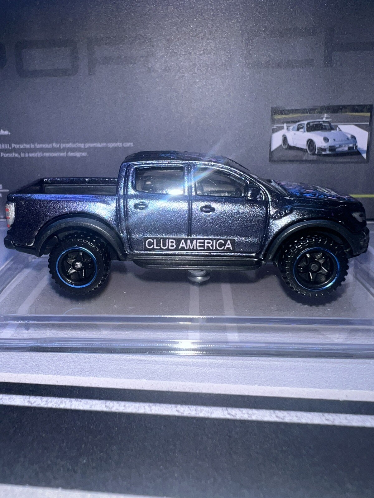 Hot Wheels – ‘19 Ford Ranger Raptor Black Custom Club America 3rd Kit Aguilas