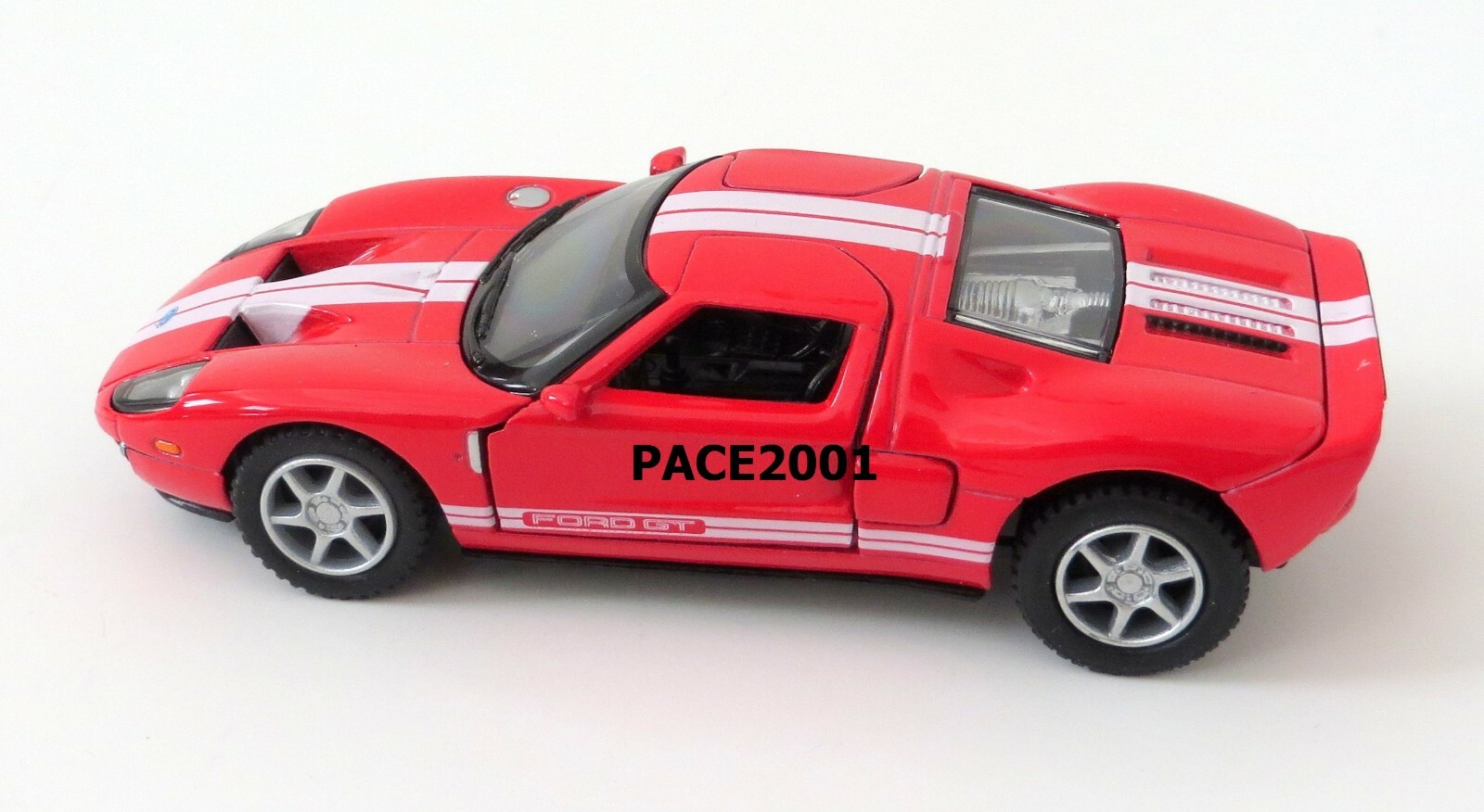 Set of 4 Kinsmart 1/36 Scale 2006 Ford GT with Pullback Action