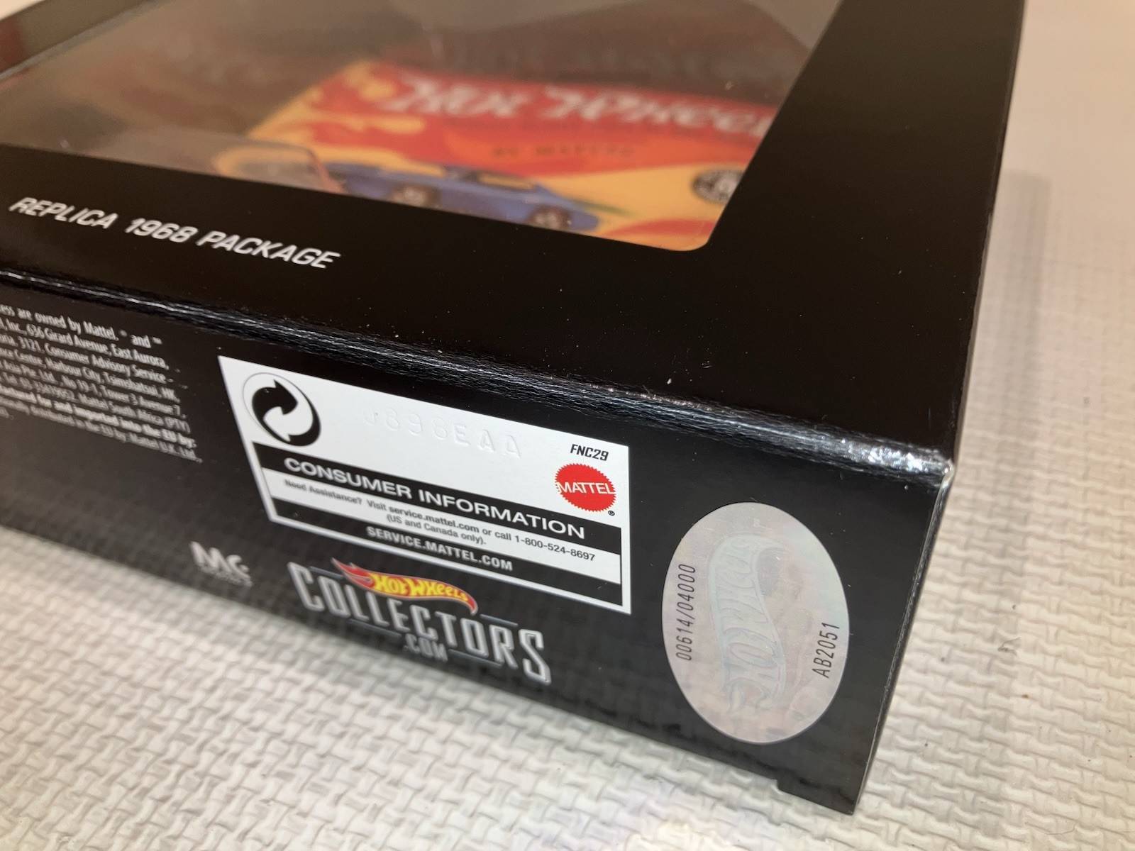 Hot Wheels Redline CUSTOM OTTO Mint In Box, Club Exclusive 0614, 2713/4000 RARE!