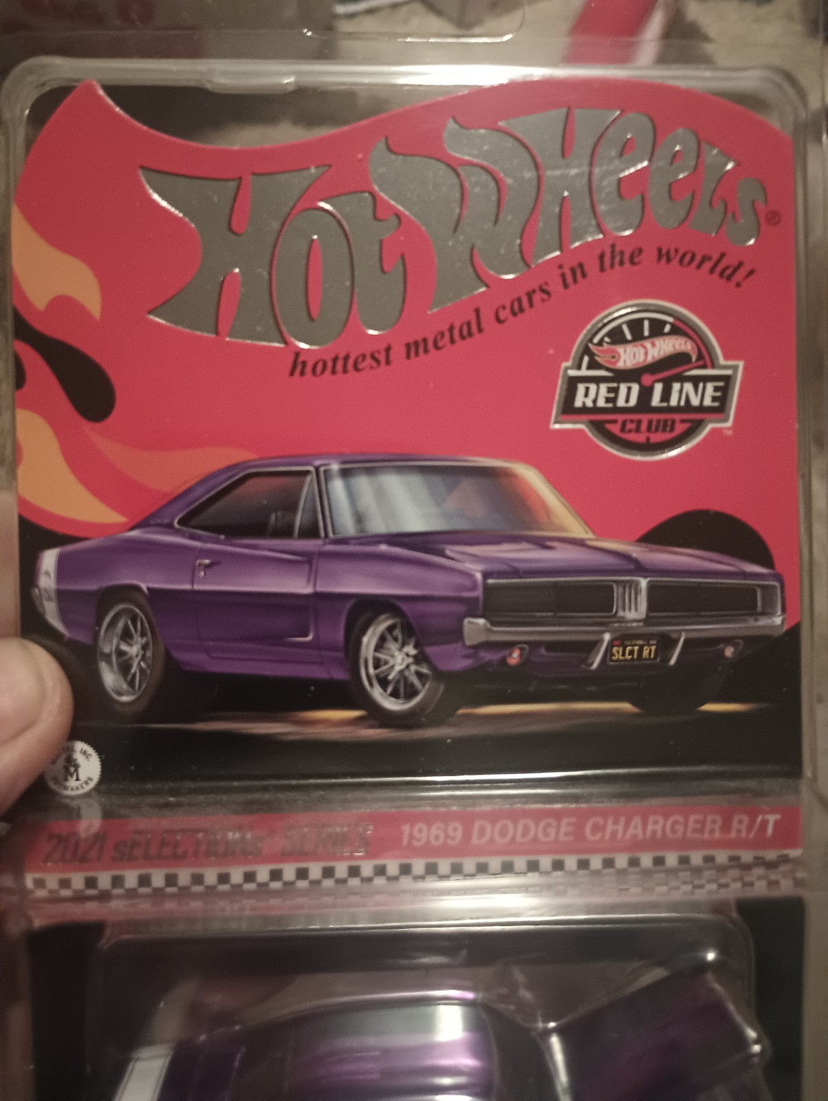 Hot Wheels RLC 1969 Dodge Charger R/T Plum Crazy Redline Selections NEW