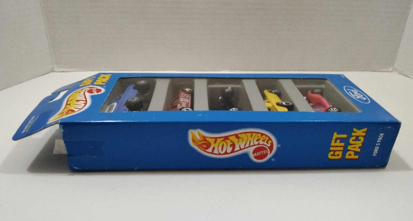 Hot Wheels Ford 5 Pack With Rare 3 Window 34 Ford Coupe Pink Chrome