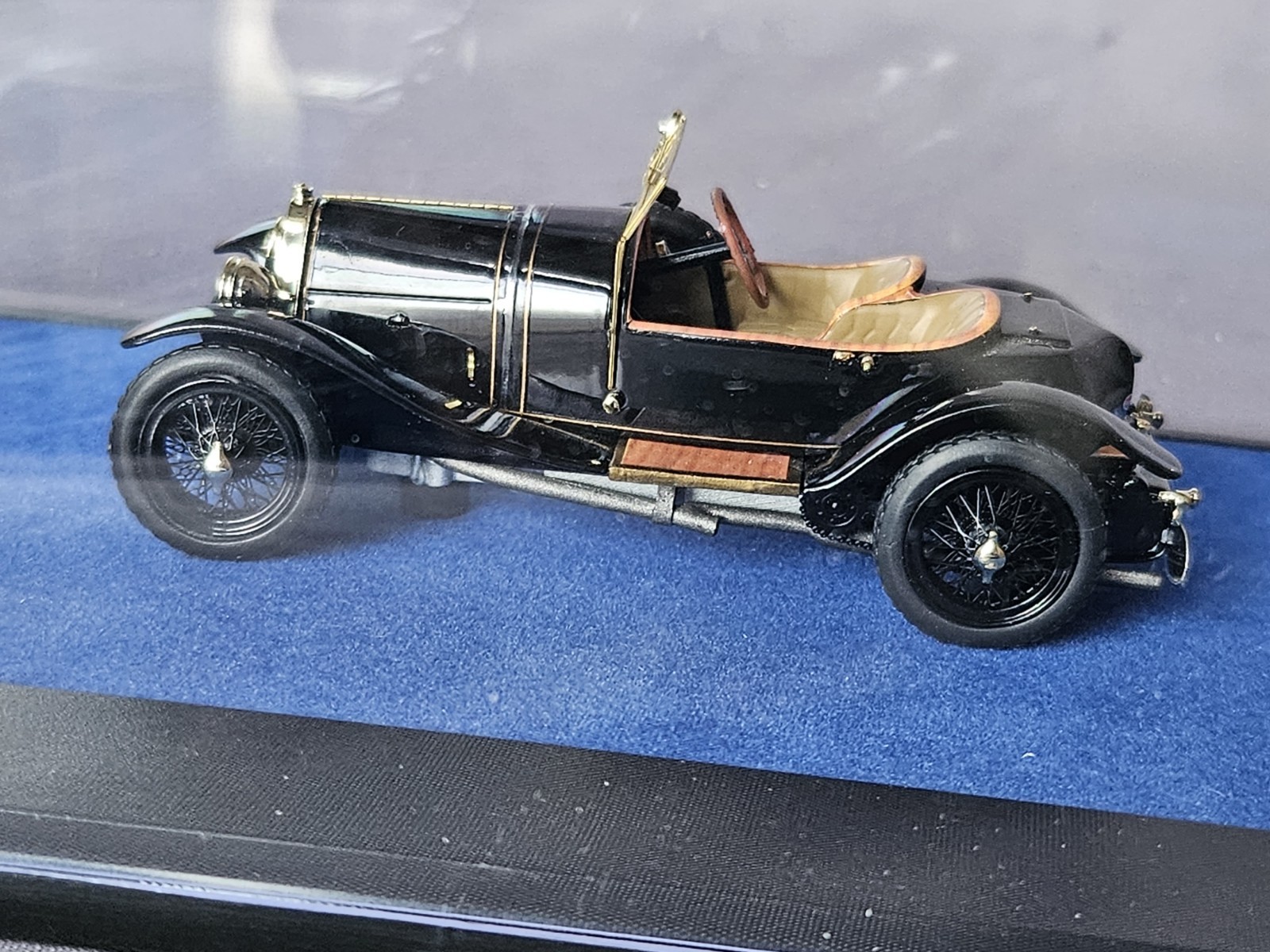 RARE MATRIX 1910 BUGATTI TYPE 18 “BLACK BESS” LOUWMAN MUSEUM 1:43 SCALE MIB