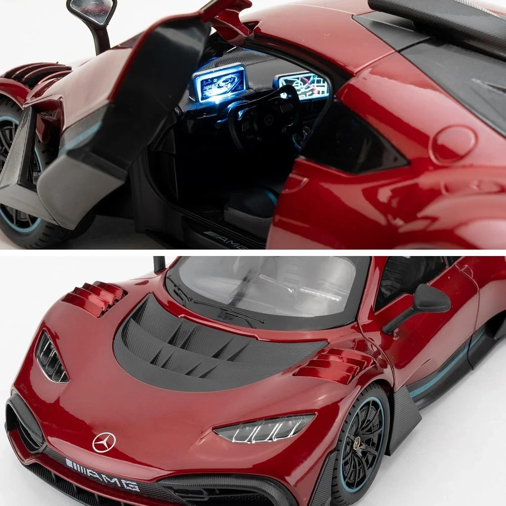1/18 AMG ONE Die-Cast Model Car Collectible Alloy Model with Sound and Light