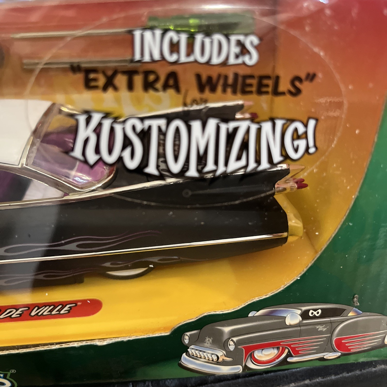 JADA – KUSTOMIZING – ROAD RATS – 1959 CADILLAC COUPE DEVILLE – 1/24 NEW IN Box