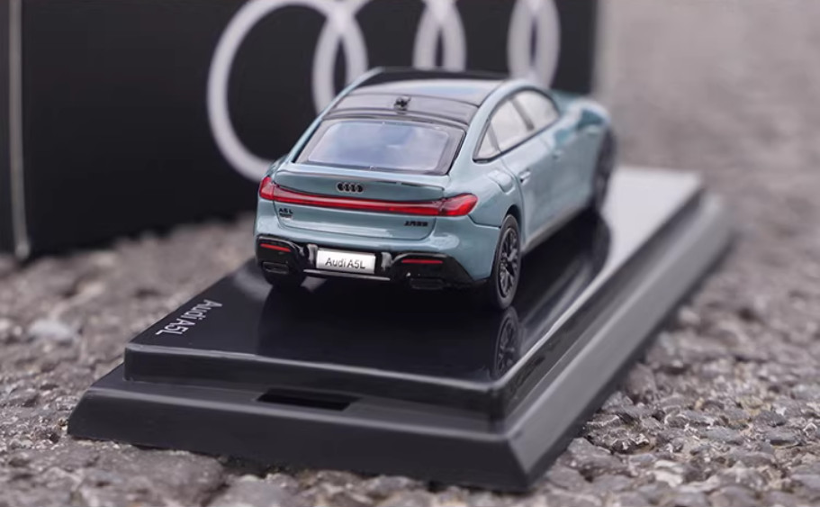 Original 1/64 Scale Shanghai AUDI A5L Diecast Alloy Model Car 3 Colors Gifts Toy