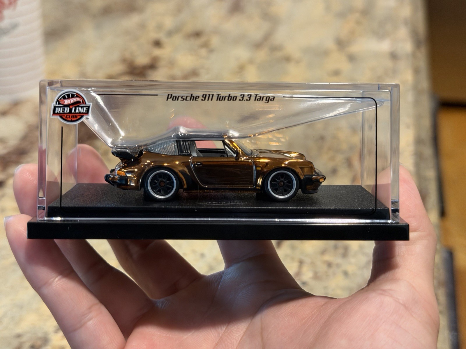 Hot Wheels RLC Exclusive 1988 Porsche 911 Targa Turbo Bronze